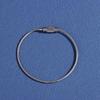 10/20/30Pcs Wire Rope Carabiner Camping Hiking Gadgets Multi Stainless Steel Keychain Kit Outdoor Travel Backpack Carabiner Clip