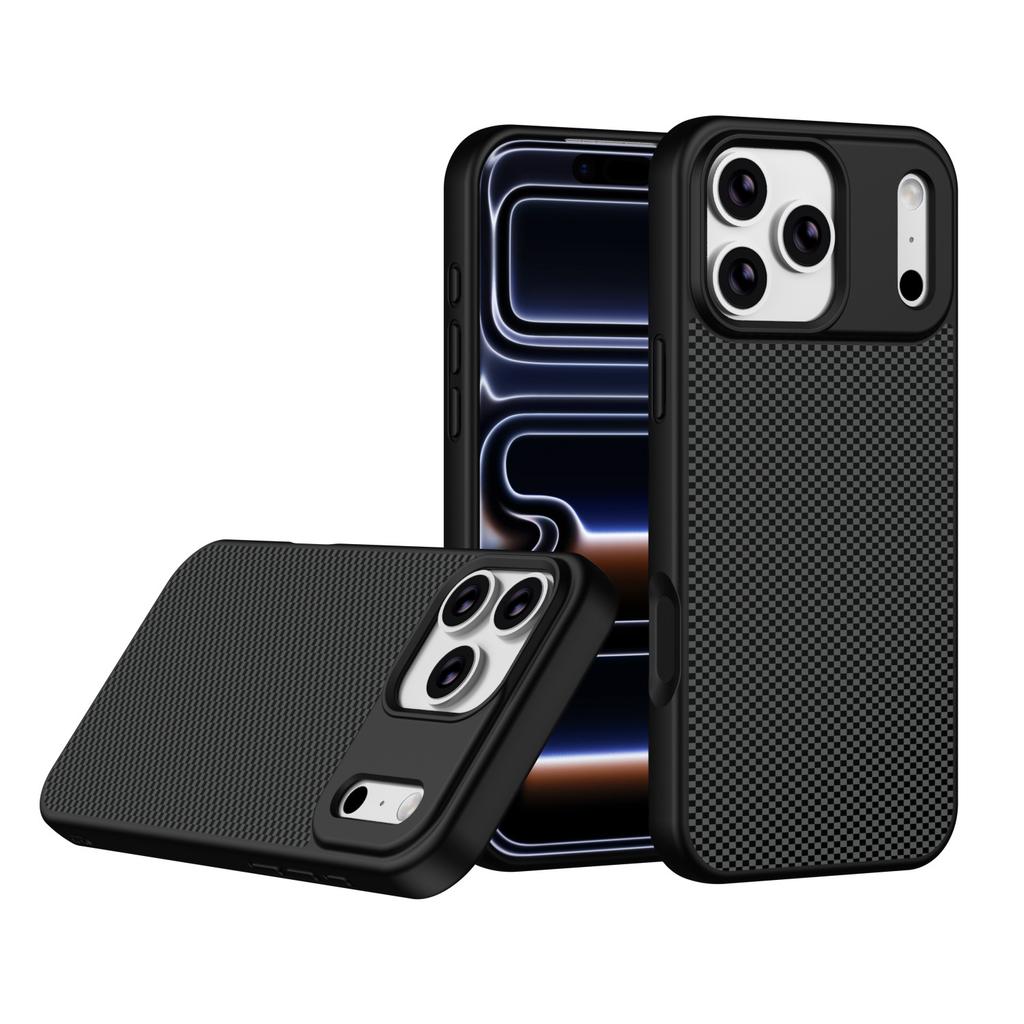Applicable To iPhone18ProMax Polar Carbon Magnetic Bracket Mobile Phone Case Apple 17Pro Magnetic 16 Protective Case
