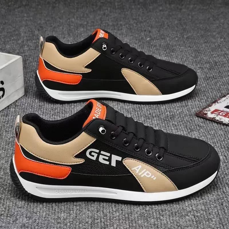 Fashion Spring and Autumn New Style Men's Shoes Spring and Summer Sports Board Shoes Running Lightweight Casual Shoes