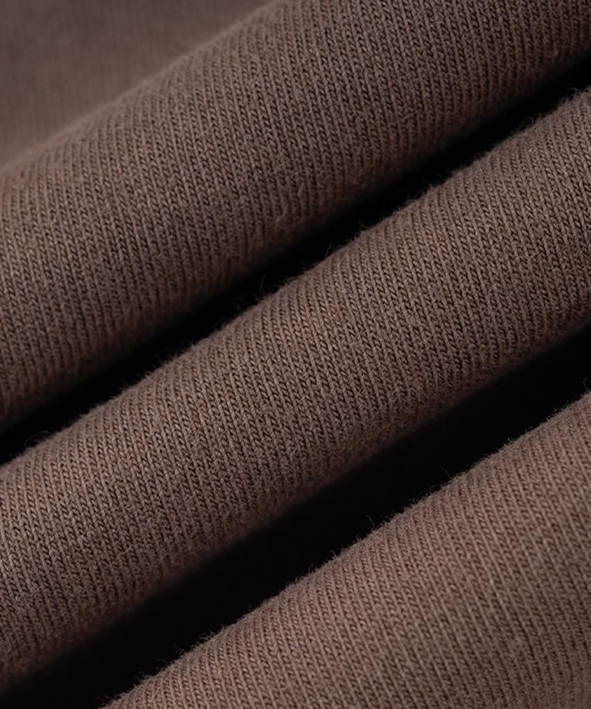 Descheuis Everyday Pigment Crop Short Sleeve Tee Brown