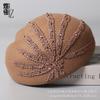 New Personality, High Sense of Temperament, Elegant European Merino Wool Mother Hat, Women's Simple Painter Beret