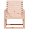 Garden Chair 57.5 X 63 X 76 Cm Solid Douglas Fir Wood