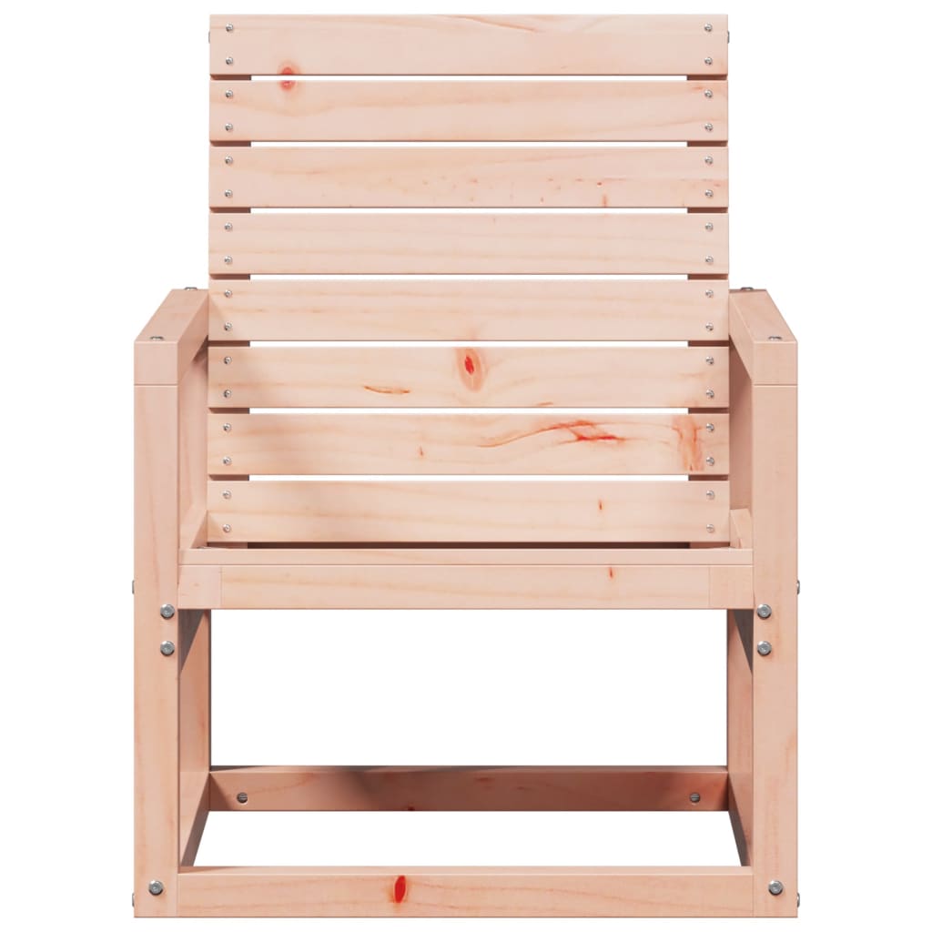 Garden Chair 57.5 X 63 X 76 Cm Solid Douglas Fir Wood