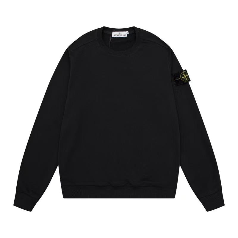 Value Vault Stone Island Basic Badge Unisex Crewneck Fleece Pullover M