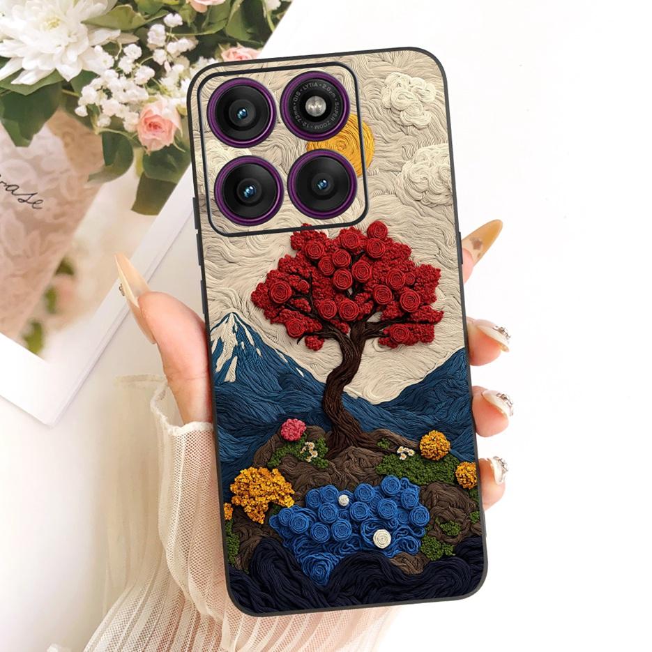 For Motorola Edge 60 Fusion Case Edge60 S Luxury Candy Painted Cover Soft Silicone Case For Motorola Edge 60 Pro Edge60 5G Shell