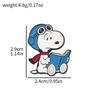 Cute Snoopy & Woodstock Enamel Brooch Pin Cartoon Lapel Badge for Backpack Denim Clothes Decor Ideal Gift for Kids