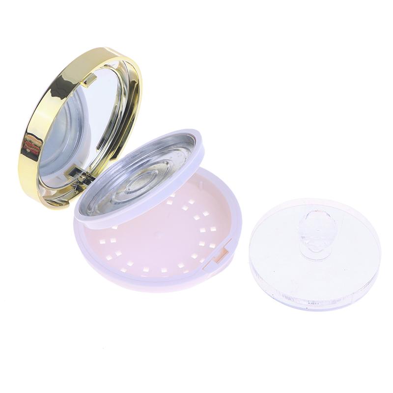 Empty Makeup Highlight Case Blusher Compact Container Box Refillable Sample Powder Portable Travel Mini Containers Palettes Make