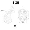 Pink Bow Chastity Lock for Men Penis CB Lock  Chastity Cage Sissy Cock Cage Male Bondage Adult Games Sex Toys Chastity Device