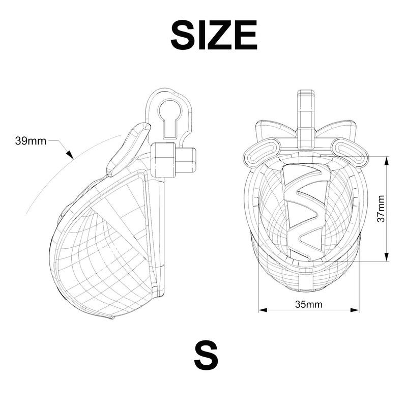 Pink Bow Chastity Lock for Men Penis CB Lock Chastity Cage Sissy Cock Cage Male Bondage Adult Games Sex Toys Chastity Device