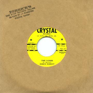 

7inch Record DERRICK HARRIOTT DERRICK HARRIOTT The Loser Now We Know DSRDH7006 Crystal Records 2014 Japan Reggae Ska Dub Used