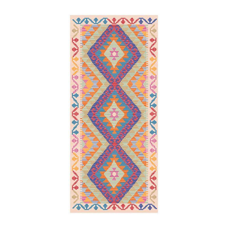 

Ковер в этническом стиле Марокканский диван для гостиной Ретро Американский персидский спальня прикроватный ковер для прихожей 40*120cm