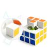 2pcs/set 3x3 Stickerless Cube Speed  Cube Puzzles Toys Collection Gift