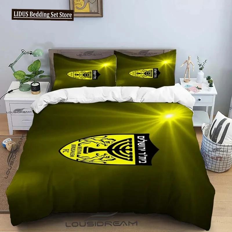 Beitar Jerusalem Fc All Season Twin Bedding Set 3 Piece Comforter Set Bed Duvet Cover Double King Comforter Cover Home Textile