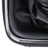 VW Touran 09-12 Pomo de Palanca de Cambios Plateado y Negro con Marco Cromado 6 Velocidades