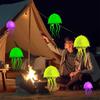 Adjustable 3D Floating Jellyfish Lamp Cartoon Jellyfish Table Lamp  Bedroom Decor