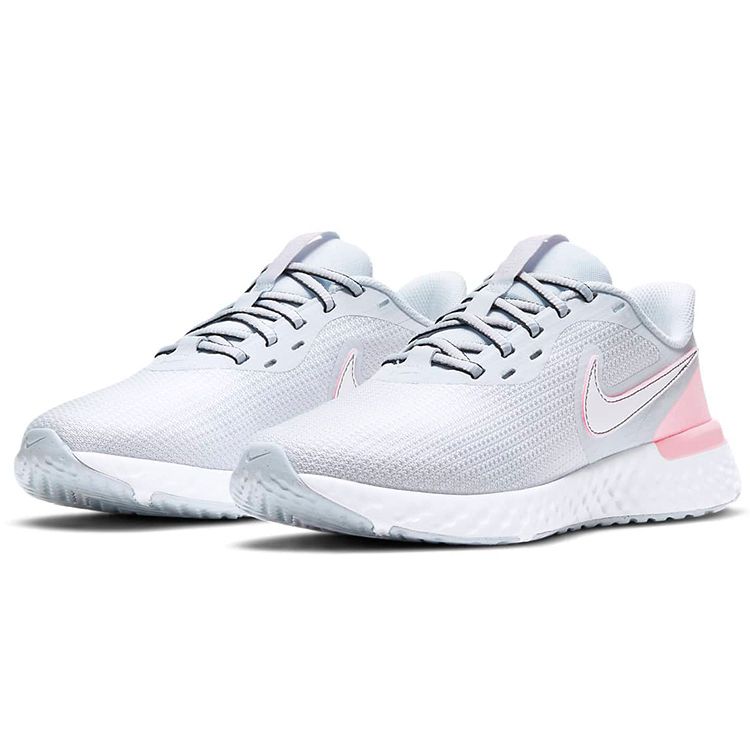Nike Revolution 5 Color Block Running Shoes Women sneaker Gray Pink CZ8590-007