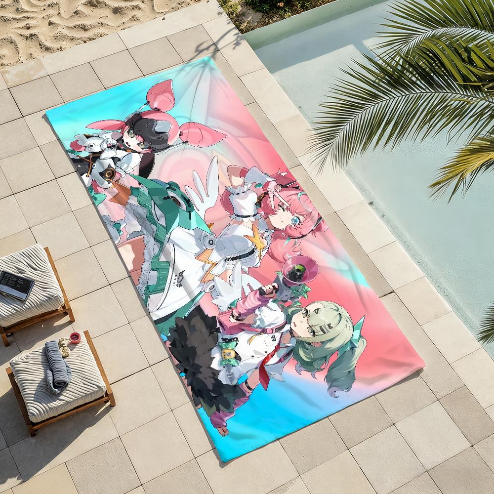 Zenless Zone Zero Aria ReDreaming Angel Towel Shower Sauna Travel Spa Quick Dry Gym Accessories Soft Large Beach Towels