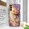 Luxurious Pink Rose Diamond Jewelry Printed Phone Case for OPPO Reno 13 12 F 11 10 Pro Plus Find X5 X3 Lite X7 PRO 5G Soft Cover