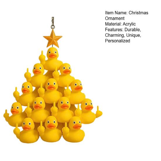 Julankor Prydnad 2D Akryl Hängande Dekorationer Julfest Presenter Julstrumpa Fyllning Julgransdekor