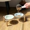 Protect Cervical Spine Raised Cat Feeder Cat Drinking Feeding Bowl  Cat Accessories