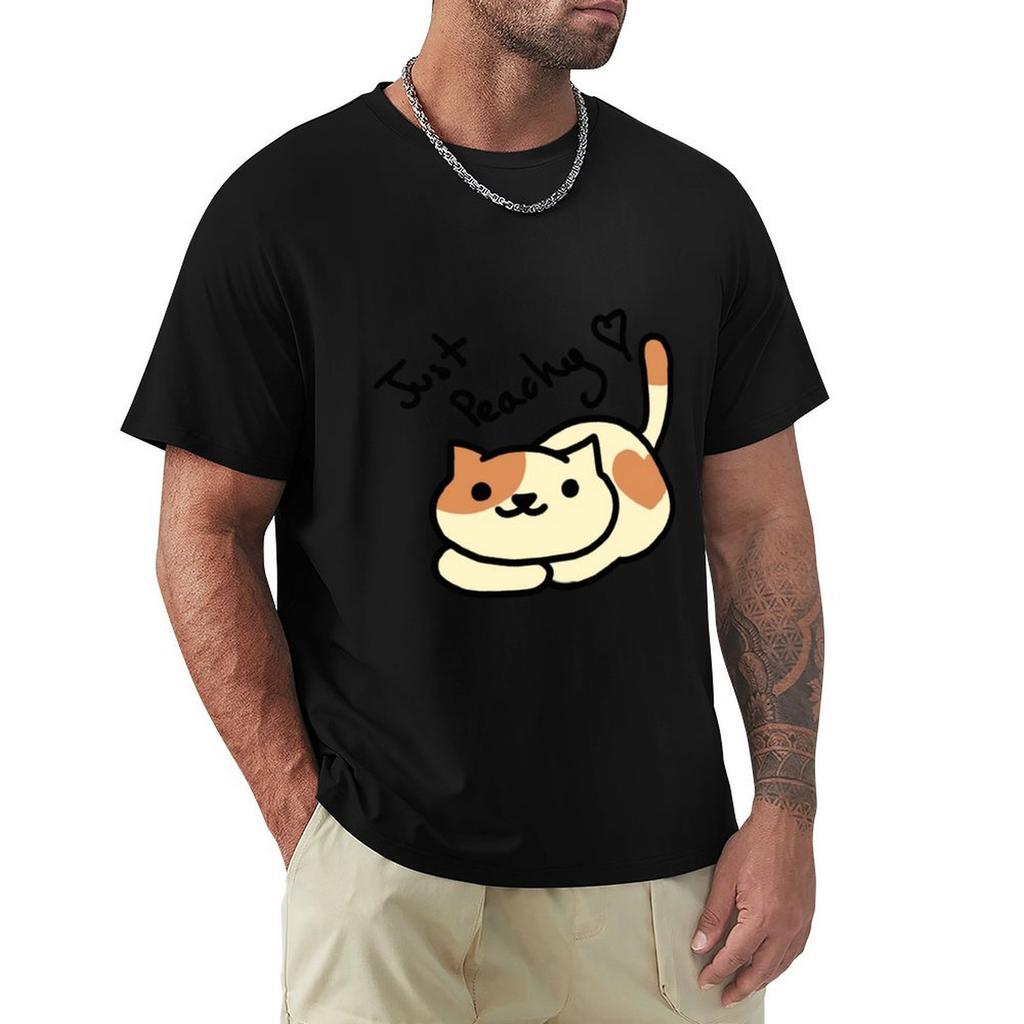 Just Peachy Peaches TShirt Man tshirt new gifts and tshirts summer tops t shirts for men cotton