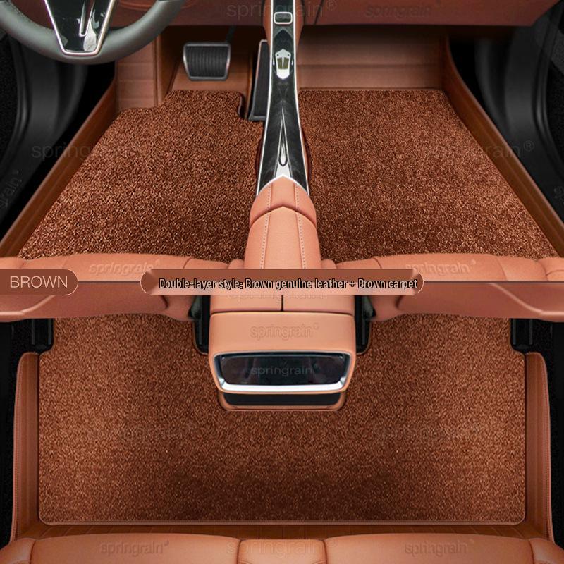 AITO M5 Ultra M7 Pro M8 Max M9 Electric Leather Car Floor Mats