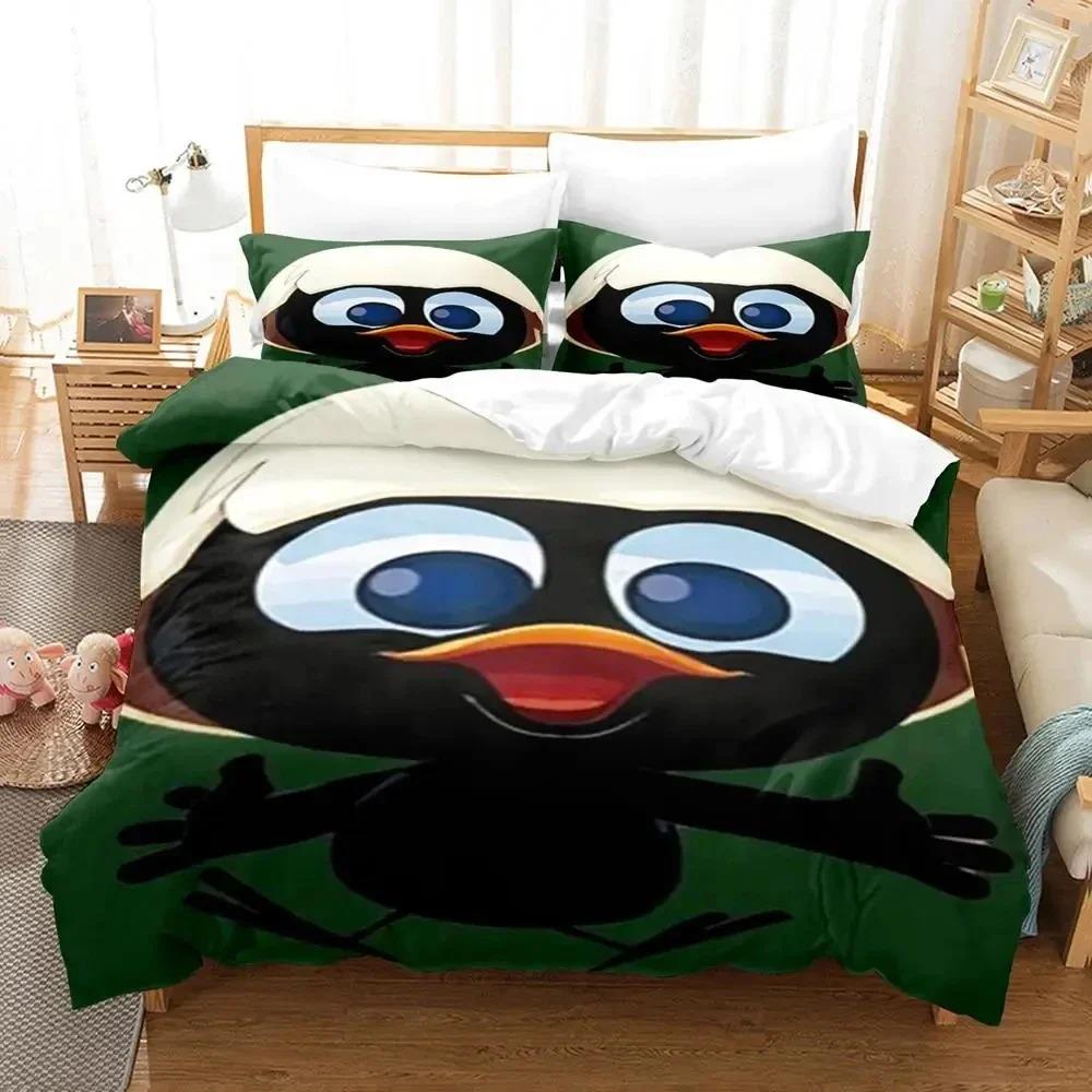 Anime Calimeros Bedding Set Duvet Cover Bed Set Quilt Cover Pillowcase Comforter king Queen Size Boys Adult Bedding Set