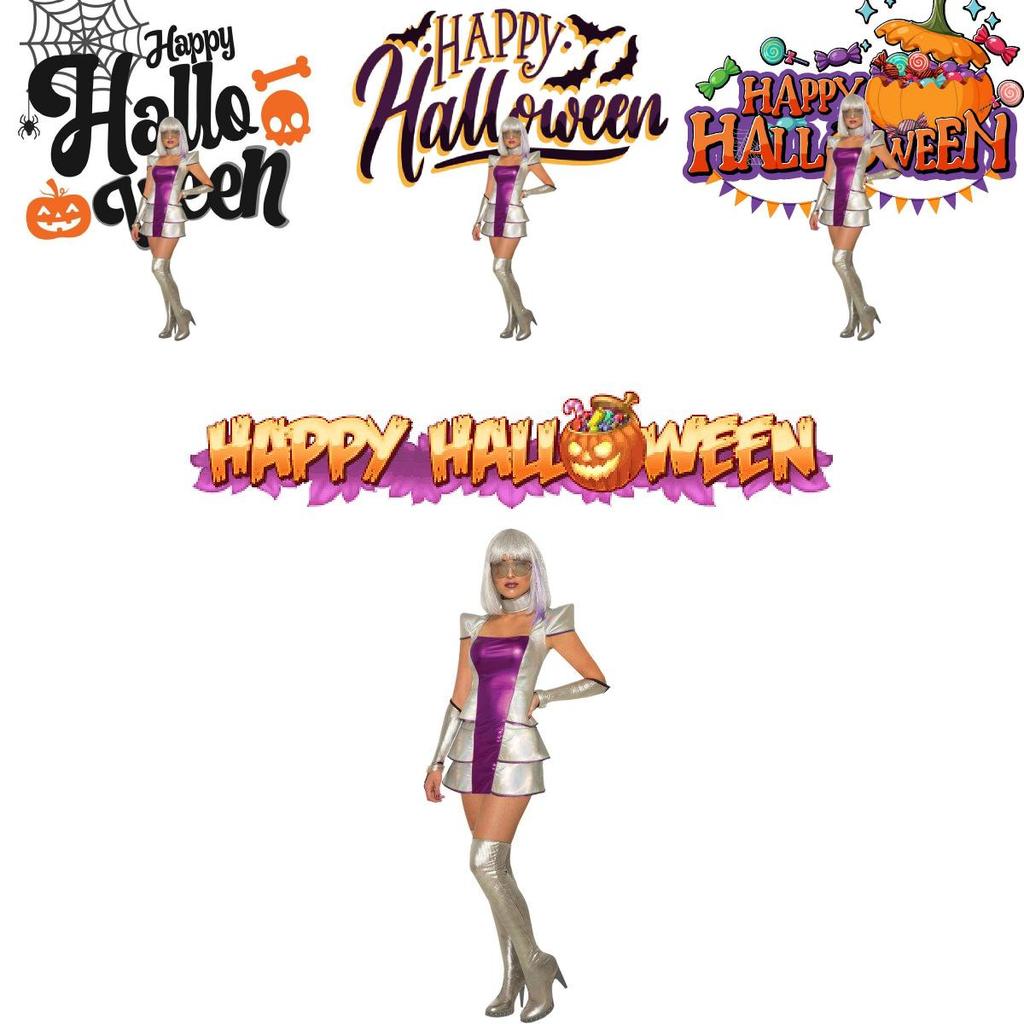 Stylish Women's Space Warrior Outfit For Halloween And Anime Role Play M-xl Available