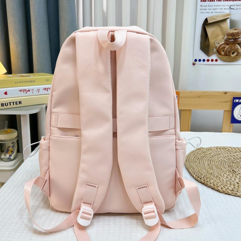 High-value college style, fresh and sweet, high-capacity backpack for primary and secondary school students
