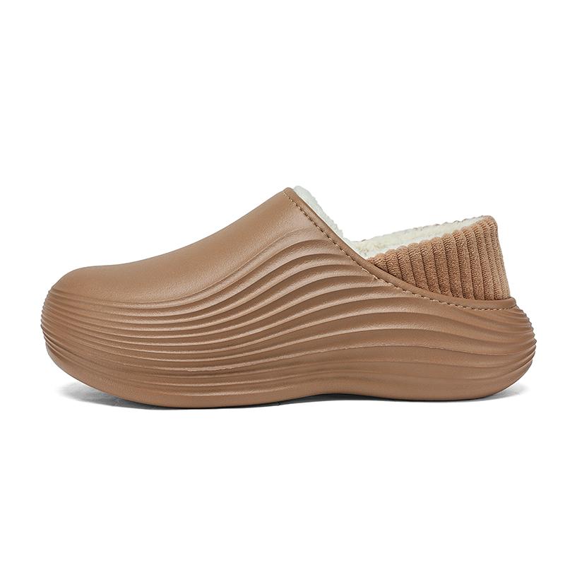 Herren Damen Baumwolle Hausschuhe Warme Winter Casual Lederschuhe Wasserdicht und rutschfest Indoor Outdoor Walking Baumwollschuhe 36-46