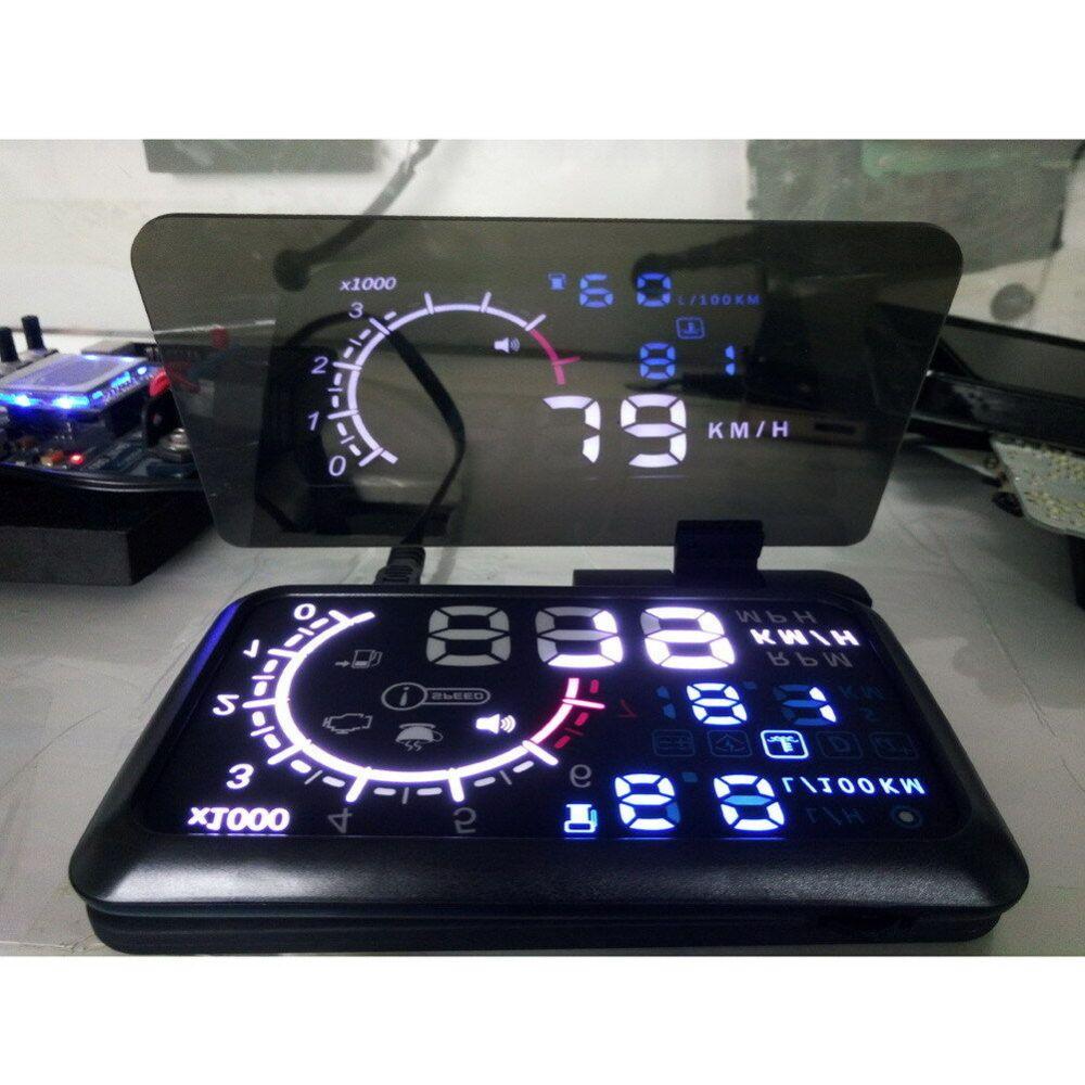 Auto HUD Halterung Unterstützung Telefon Navigationshalterung GPS Spiegelhalter Multifunktionale Faltbare 6" Head-Up-Anzeige