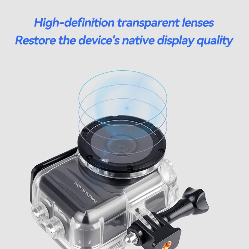60M Waterproof Case For Insta 360 GO Ultra Underwater Diving Housing Protective Case Camera For Insta360 Ultra Accessories