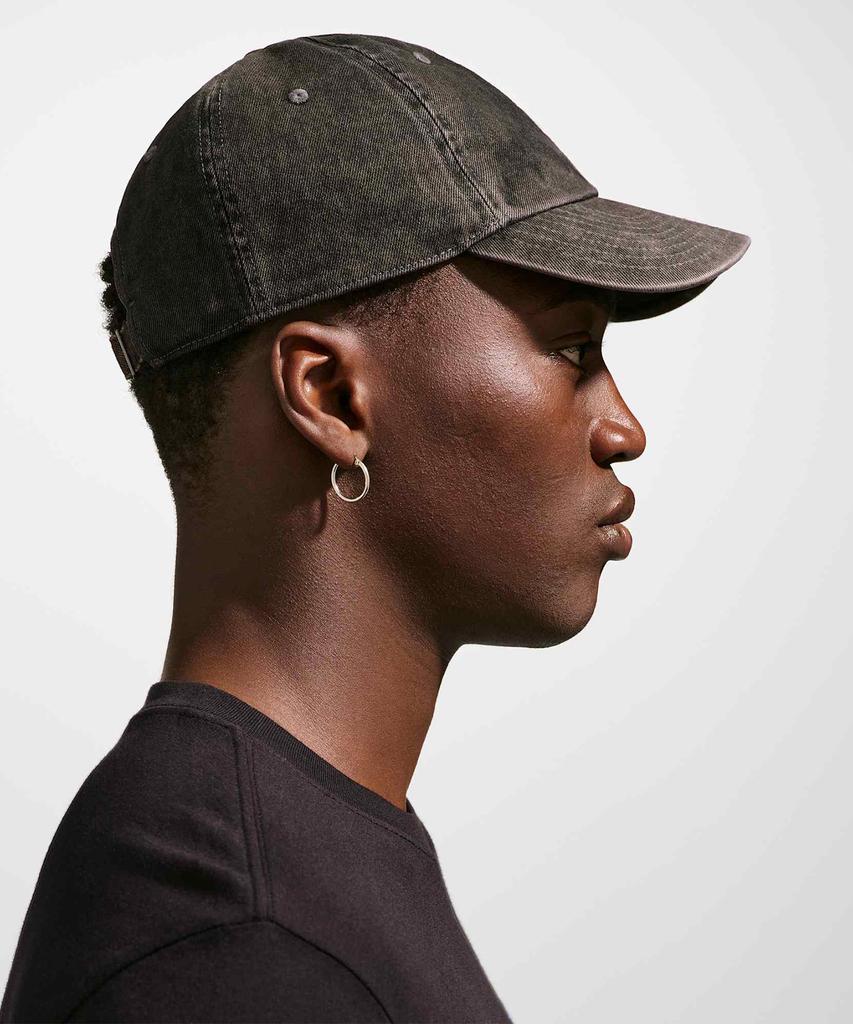 Nike Club Unstructured Denim Cap - Anthracite:White / Hf0383-060