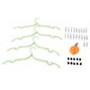 Portable Clothesline Heavy Duty Clothes Drying Line Punch Free Non Slip Clothesline for Travel Camping