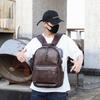 Men's Multi-functional Outdoor PU Backpack