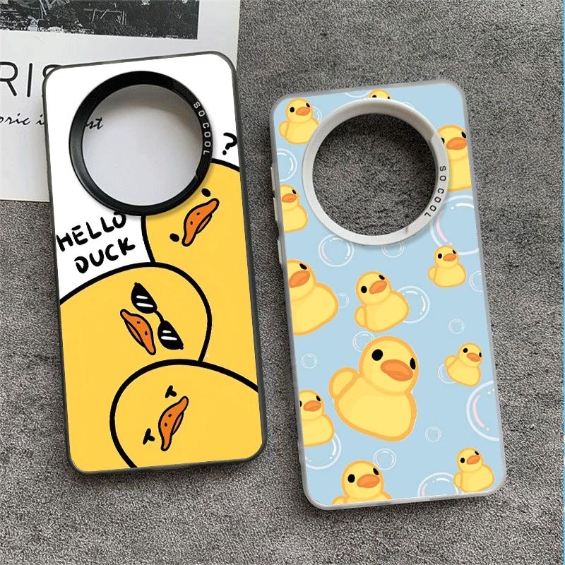 Funny Cute Cartoon Duck Shockproof Phone Case for Xiaomi Redmi Note 15 14 13 12 Pro Plus 11 11S 11T 5G Cover Anti Fall Fundas