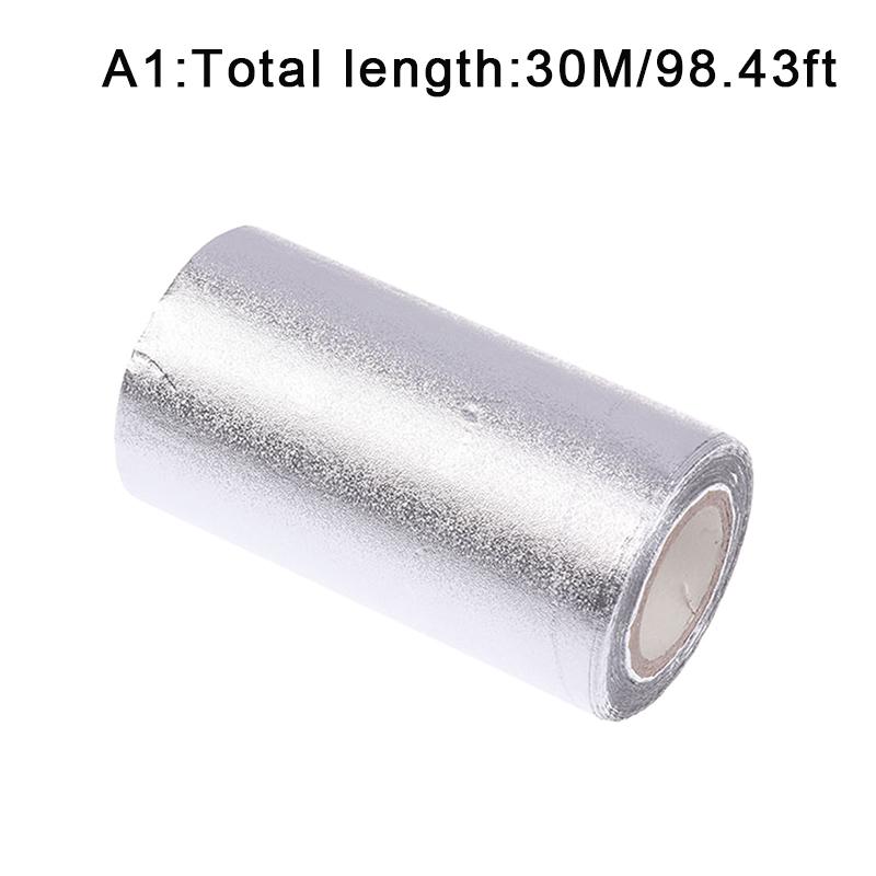 

30/50 Meters Professional Heavy Duty Aluminum Foil For Hair Coloring Highlights Bleaching Salon Barber Styling Tools