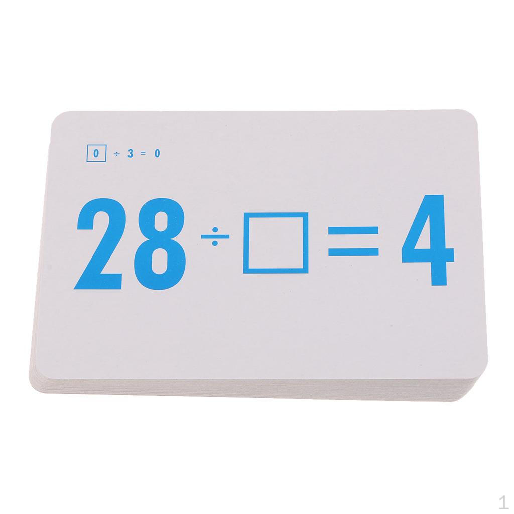 36 Math Flashcards for Elementary Classes PK 3