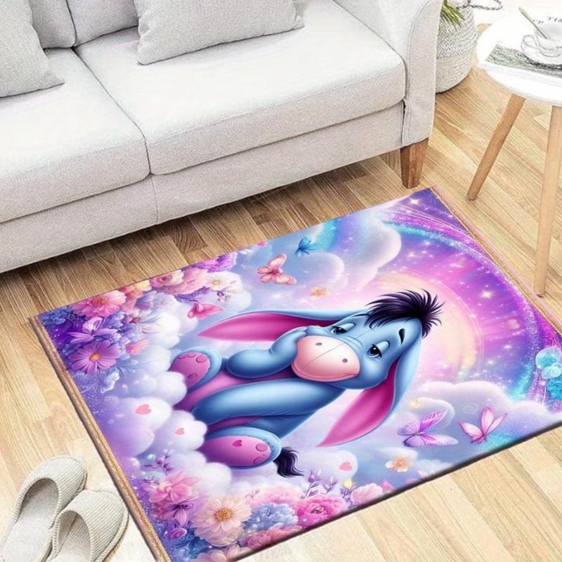 

1pc Winnie The Pooh Pattern Area Rug Soft Flannel Floor Mat for Living Room,Office,Bedroom and Carpet,Sofa Coffee Table Floor Mat 60cm by 90cm