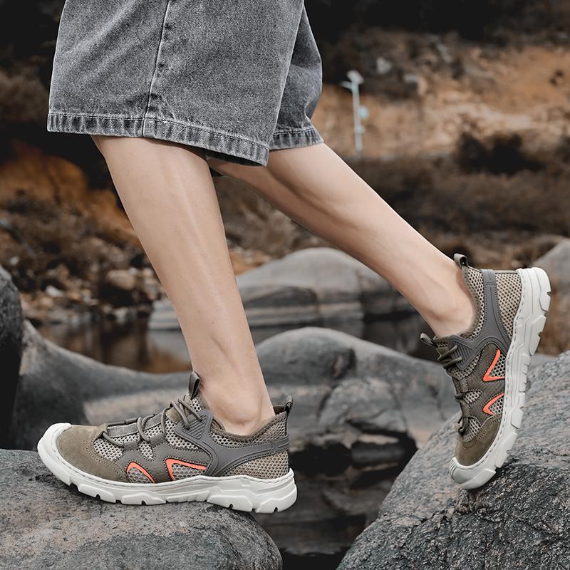 Летняя мужская обувь с сеткой — фото 6