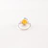 Citrine Gemstone 925 Sterling Silver Jewelry Handmade Ring For Anniversary Gift RR-66-17
