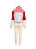 Autumn Color Block Hoodie & Skinny Pants Two-Piece Set