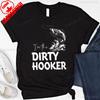 Couples Matching Cotton T-Shirts I'm Dirty Hooker Master Baiter Funny Couples Gift Shirt,  Humorous Wifey and Hubby Streetwear
