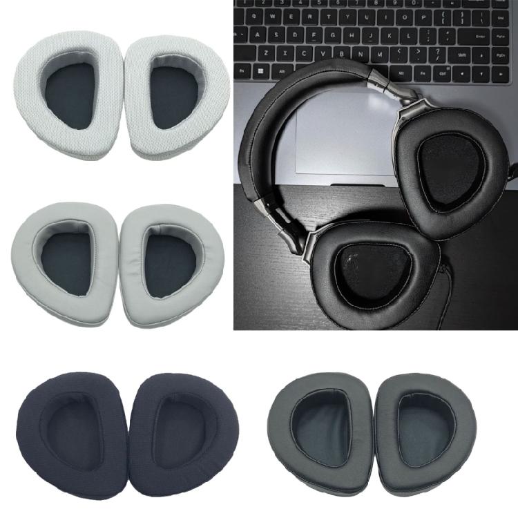 Extended Wear Protein Leather Earpads Reinforced Ear Cushions For ROG Headsets Noise Reductions