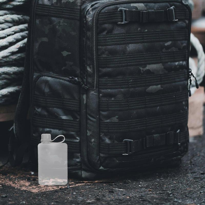 Reise-Wasserflasche Flache Kunststoffflasche für Auslaufsichere Fitnessstudio-Hydration 500 ml