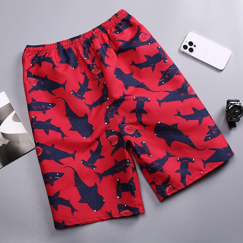 Shorts décontractés d'été hommes Shorts de plage respirants mode pantalons courts de sport confortables avec poches pour le surf plage Shorts à séchage rapide pantalons