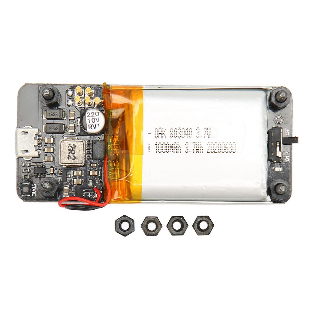 V1.2 UPS Power HAT Board 400mA Charging 1000mAh Battery UPS Lite V1.2 UPS HAT Board for Raspberry Pi Zero