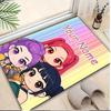 1PC Custom Name "Rainbow Dreams Friendship" Theme Floor Mat Ideal for Living Room, Game Rooms, Office, Bedroom, Office Floor Mat , Floor Mats for Home