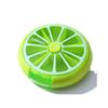 Seven Grid Rotating Convenient Plastic Medicine Box Sealed Packaging Box Household Medicine Storage Box