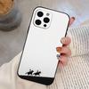 Western cowboy Phone Case For iPhone 17,16,15,14,13,12,11 Plus,Pro Max,XS,Soft Silicone Black Cover